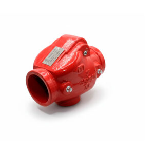 VÁLVULA DE RETENCIÓN DE CLAPETA RANURADA UL/FM