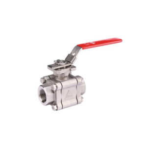 V. BOLA 3 Pzas. INOX AISI-316 800 Lbs. EXTREMOS BSP-NPT-SW-BW. MONTAJE DIRECTO